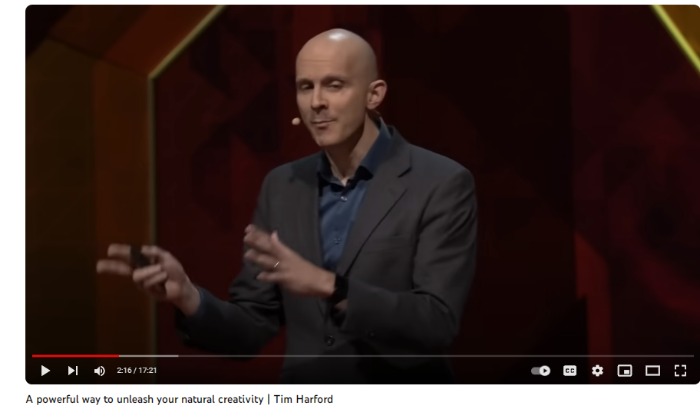 A powerful way to unleash your natural creativity | Tim Harford